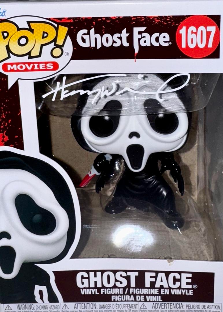 Henry Winkler Signed Funko Pop #1607 "Ghost Face" (Scream) - Schwartz COA